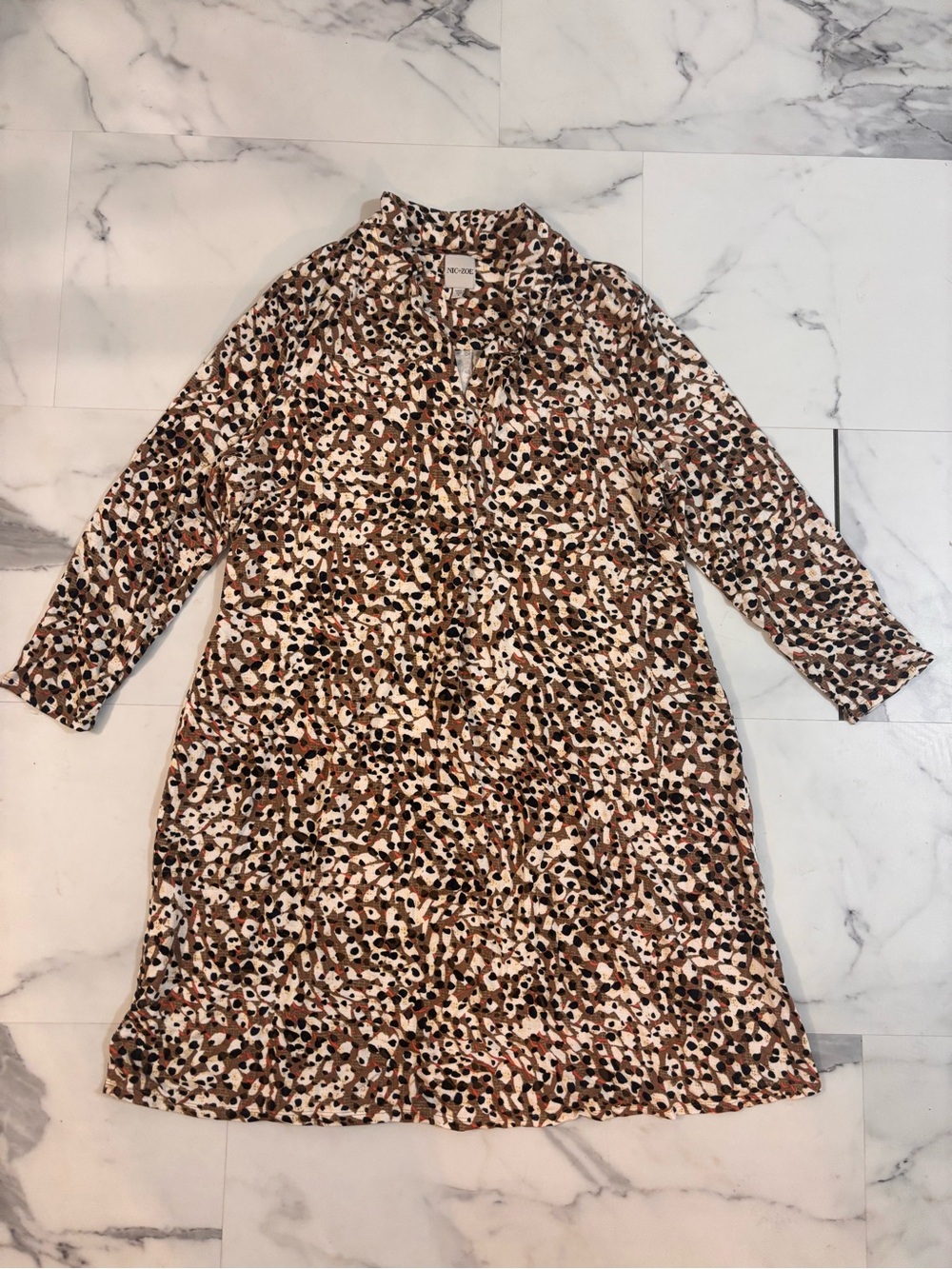 🖤Nic+Zoe🖤 Patterned Dress